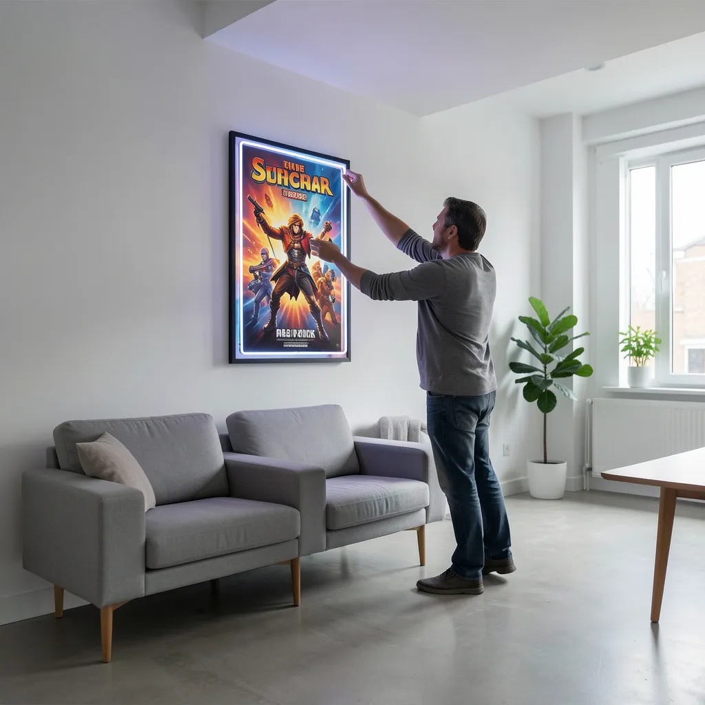 Custom wall design tool preview